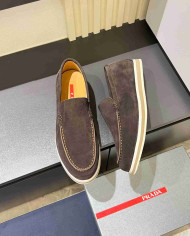 Prada Summer Suede Loafers