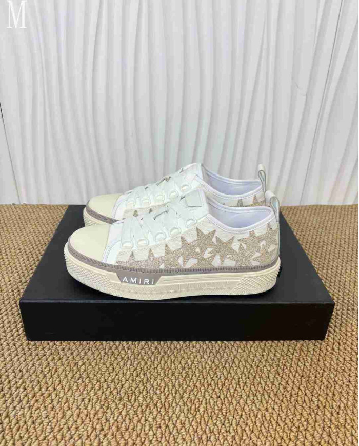 Amiri Stars Court Low Top Casual Shoes