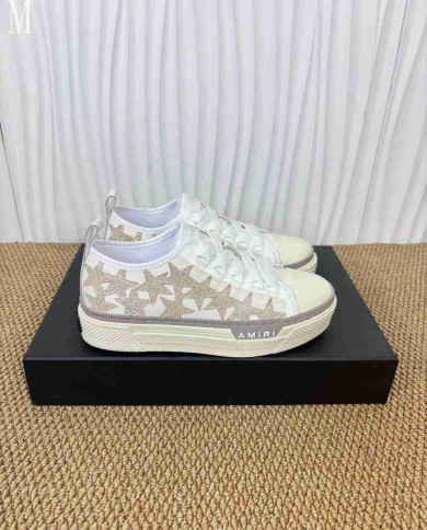 Amiri Stars Court Low Top Casual Shoes