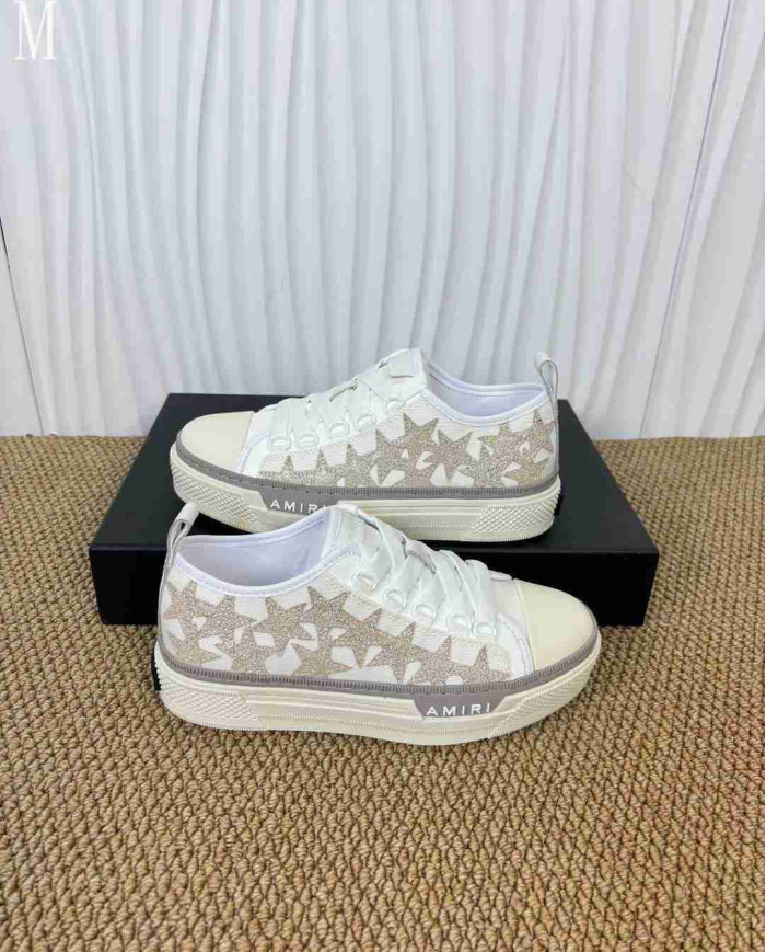 Amiri Stars Court Low Top Casual Shoes
