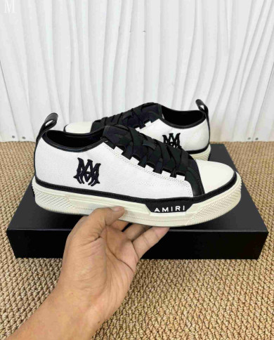 Amiri Monogram Low Top Casual Shoes