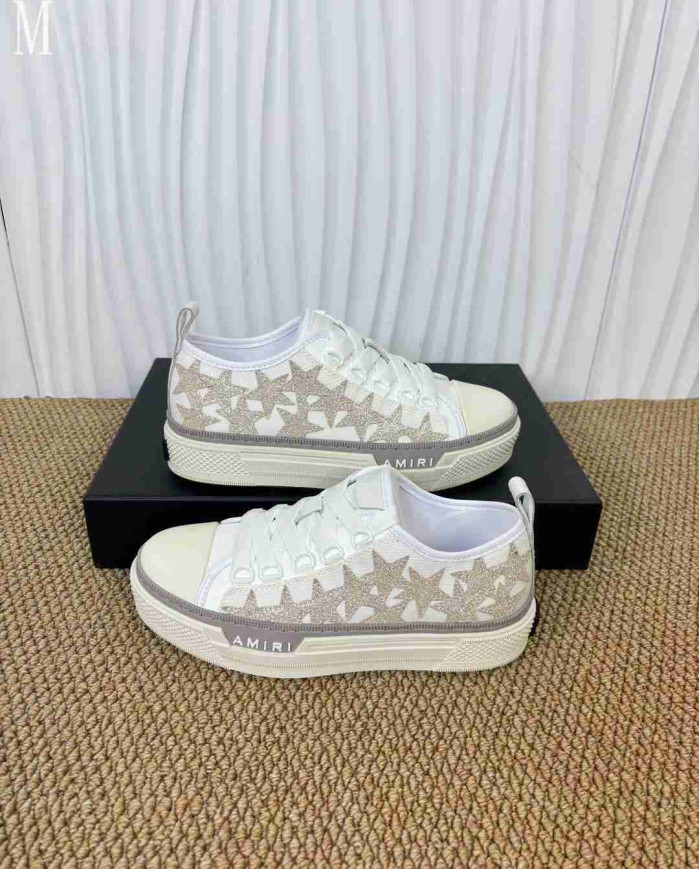Amiri Stars Court Low Top Casual Shoes