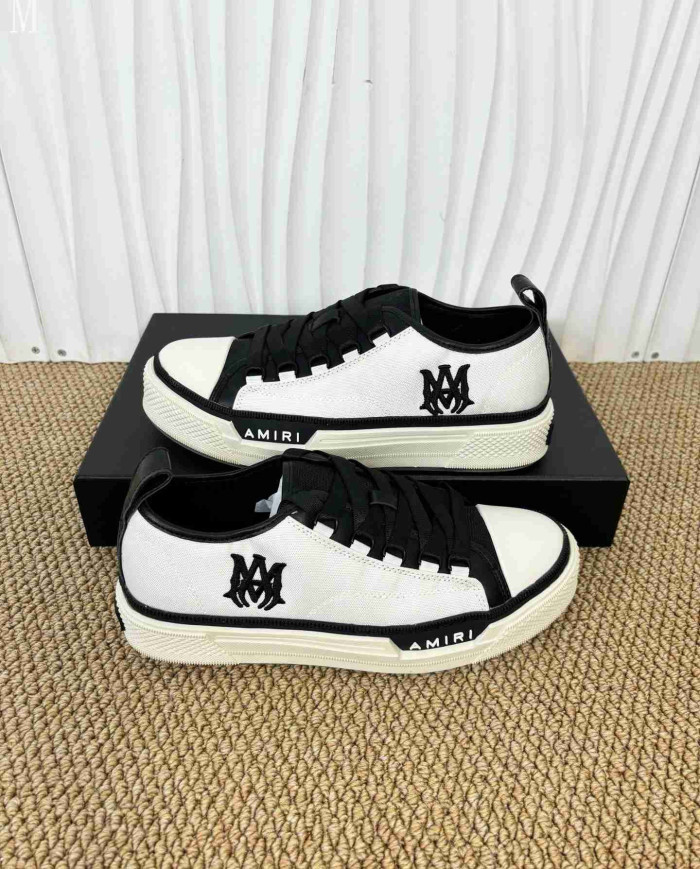 Amiri Monogram Low Top Casual Shoes
