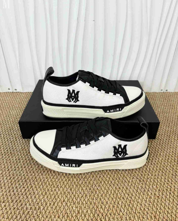 Amiri Monogram Low Top Casual Shoes