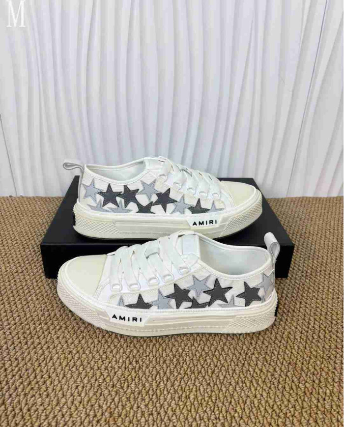 Amiri Stars Court Low Top Casual Shoes