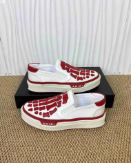Amiri Skel Top Skeleton Slip On Casual Shoes