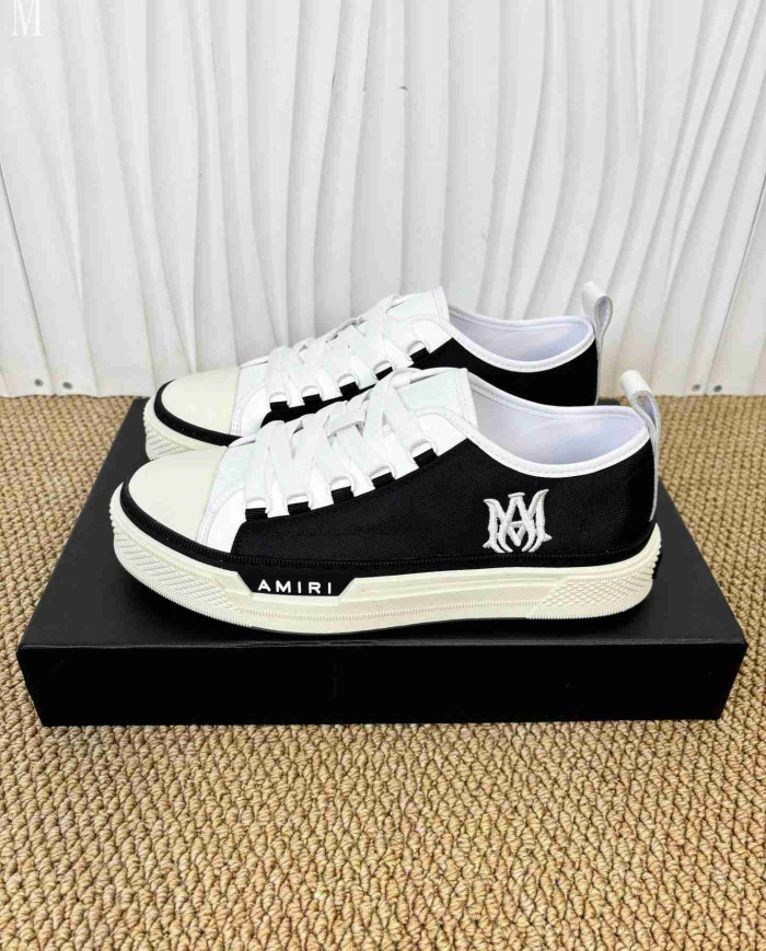 Amiri Monogram Low Top Casual Shoes