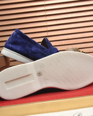 Lora Piana Couple style business loafers cowhide