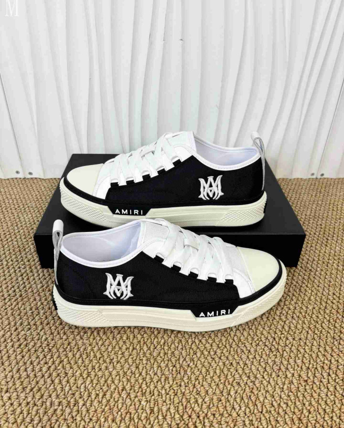Amiri Monogram Low Top Casual Shoes