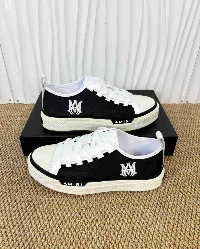 Amiri Monogram Low Top Casual Shoes