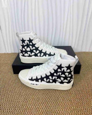 AMIRI Stars Print High Top Casual Sneakers