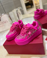 Valentino Garavani One Stud Sequin Casual Sneakers