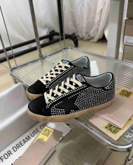 Golden Goose Superstar Series Rhinestone Casual Shoes