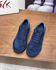 Dolce & Gabbana Perforated Suede Casual Sneakers