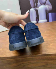 Dolce & Gabbana Perforated Suede Casual Sneakers