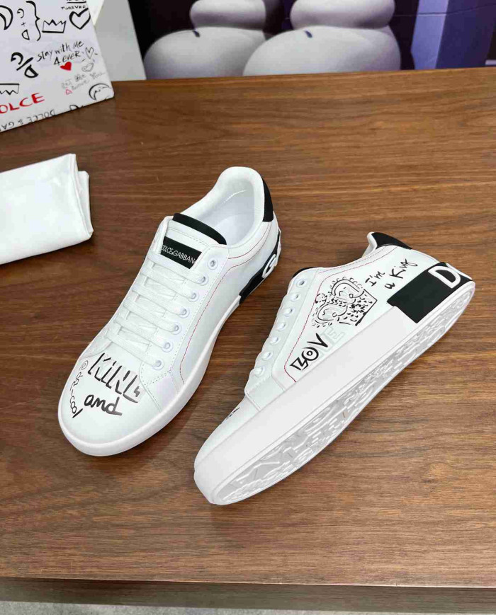 Dolce & Gabbana Portofino Series Casual Sneakers