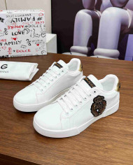 Dolce & Gabbana DG Logo Lace Up Sneakers