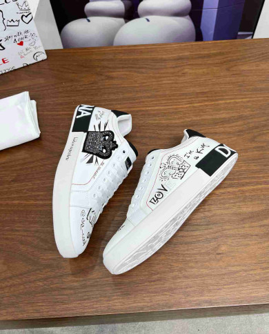 Dolce & Gabbana Portofino Series Casual Sneakers
