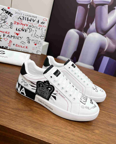 Dolce & Gabbana Portofino Series Casual Sneakers