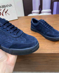 Dolce & Gabbana Perforated Suede Casual Sneakers