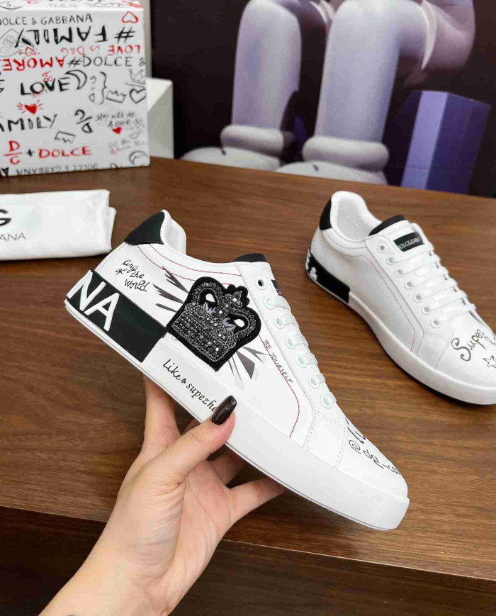 Dolce & Gabbana Portofino Series Casual Sneakers