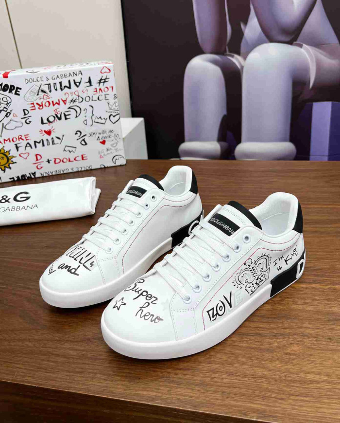 Dolce & Gabbana Portofino Series Casual Sneakers