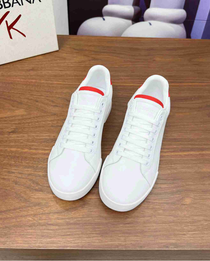 Dolce & Gabbana Classic Perforated Logo Casual Sneakers