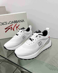 Dolce & Gabbana Logo Mesh Casual Sneakers