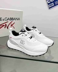 Dolce & Gabbana Logo Mesh Casual Sneakers