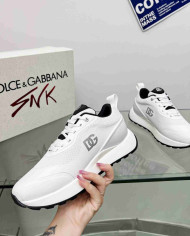 Dolce & Gabbana Logo Mesh Casual Sneakers