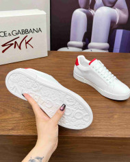 Dolce & Gabbana Classic Perforated Logo Casual Sneakers