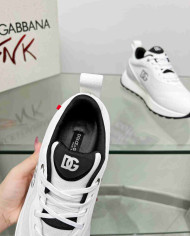 Dolce & Gabbana Logo Mesh Casual Sneakers