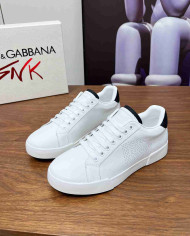 Dolce & Gabbana Classic Perforated Logo Casual Sneakers