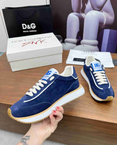 Dolce & Gabbana Logo Embellished Casual Sneakers