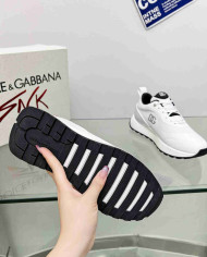 Dolce & Gabbana Logo Mesh Casual Sneakers