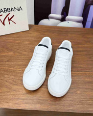 Dolce & Gabbana Classic Perforated Logo Casual Sneakers