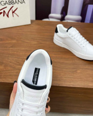 Dolce & Gabbana Classic Perforated Logo Casual Sneakers