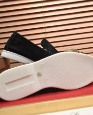 Lora Piana Couple style business loafers cowhide