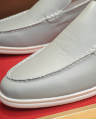 Lora Piana Couple style business loafers cowhide