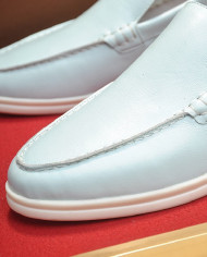Lora Piana Couple style business loafers cowhide