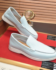 Lora Piana Couple style business loafers cowhide